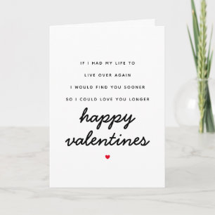 Carte Amour romantique Vous Longez Coeur Poème Saint Val