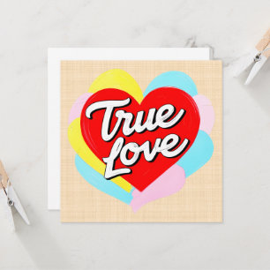 Carte Amour Véritable