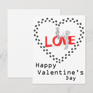 Carte Amoureux de les chiens