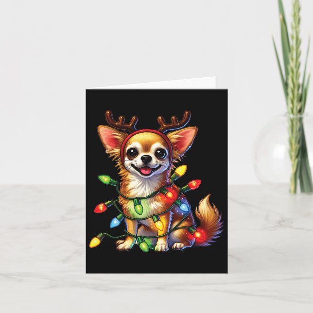 Carte Amoureux des animaux de compagnie Chiens Chihuahua (Devant)