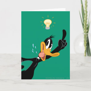 Carte Ampoule au-dessus de la tête de DAFFY DUCK™