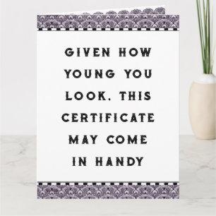 Carte Amusant Anniversaire Adulte