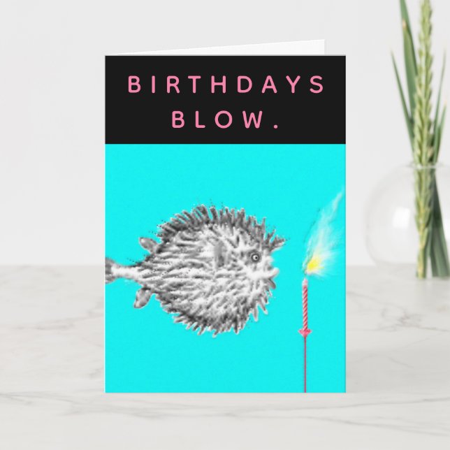 Carte Amusant Anniversaire Adulte (Devant)