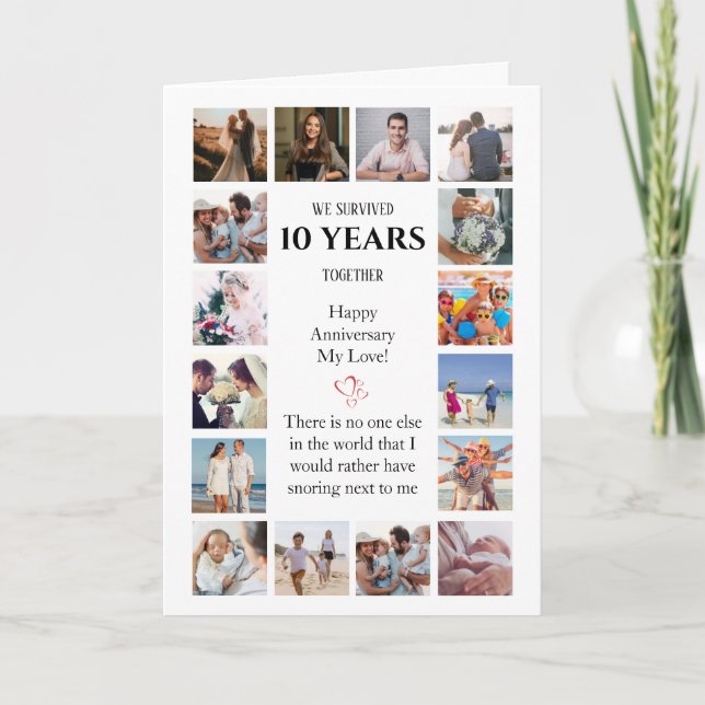Carte Amusant Anniversaire de la Fête (Devant)