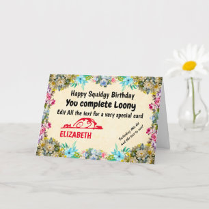 Carte Amusant Créer votre propre Humour Facile à modifie