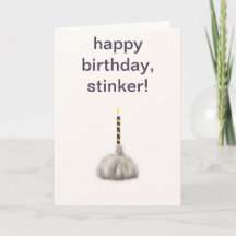 Amusant Garlic Joyeux Anniversaire Puant Humoristi