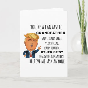 Carte Amusant grand-père Anniversaire Meilleur cadeau