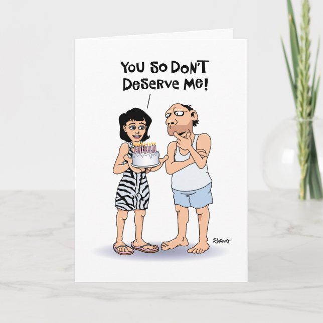 Carte Amusant important autre anniversaire (Devant)