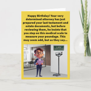 Carte Amusant jeu de mots où il y a un Will Joyeux anniv
