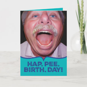 Carte Amusant Joyeux Anniversaire pour les personnes sem