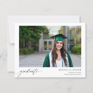Carte Amusant Mod Graduate H Instant Deux Photo