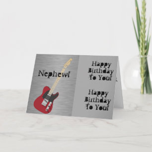 Carte Amusant, salutation d'anniversaire pour neveu, gui