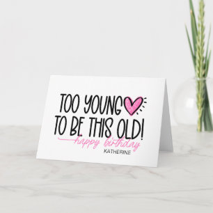 Carte Amusant Vieillir Jalon Anniversaire Pour Ami