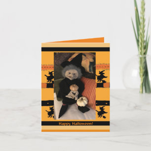 Carte Amusante sorcière grand-mère d'Halloween