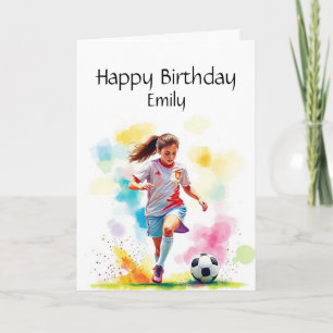 Carte Amusants Anniversaire Personnalisé Nom Filles Joue