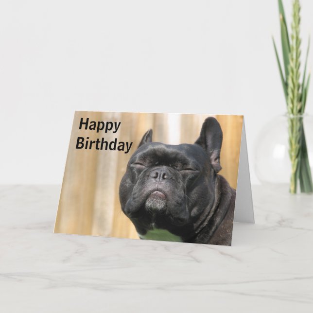 Carte Amusement de joyeux anniversaire - Paris Merille (Devant)