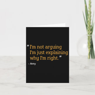 Carte Amy Don Quote Personnalisé Funny Birthday Name Id