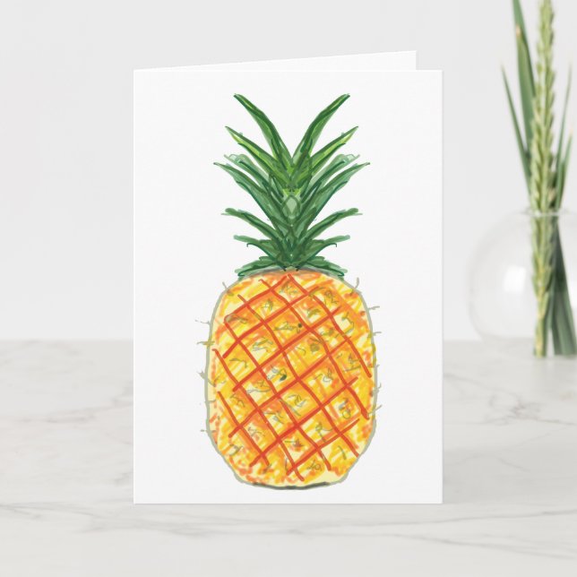 Carte Ananas (Devant)