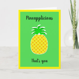 Carte Ananas, Saint Valentin, ton nom