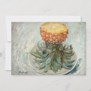 Carte Ananas sur une plaque   Tadeusz Makowski