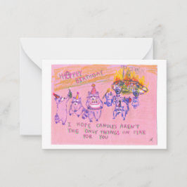 Carte Anarchist Raccoons