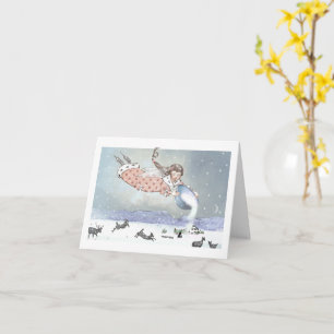 Carte Ange de neige