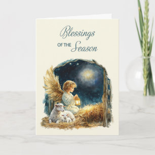Carte Ange de Noël chez Manger Bénédictions de la saison
