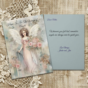 Carte Ange de Style Rétro pour Toutes les Occasions