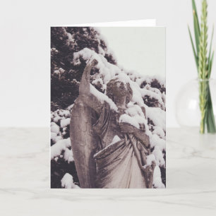 Carte Ange d'hiver