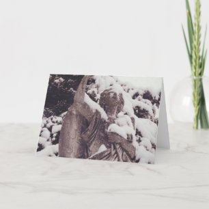 Carte Ange d'hiver