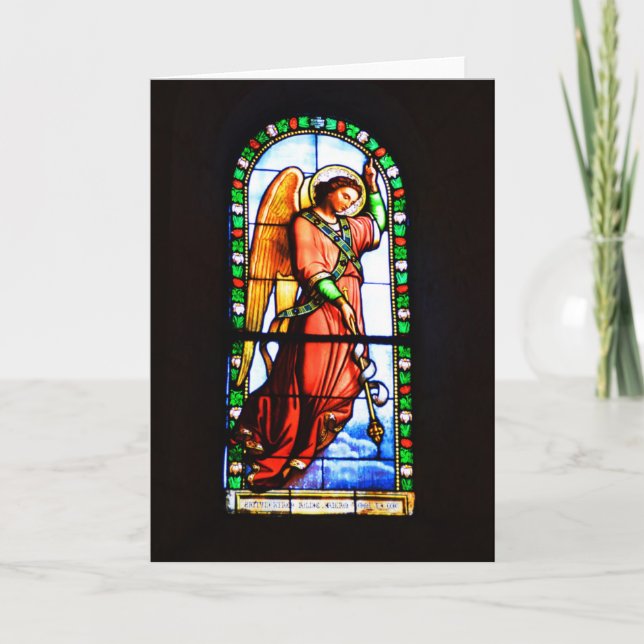 Carte ange français (Devant)