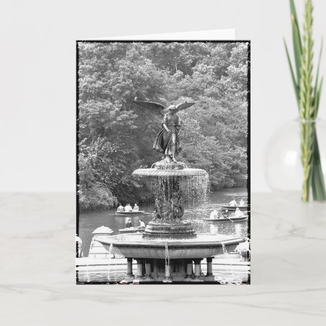 Carte Angel à Central Park (Devant)