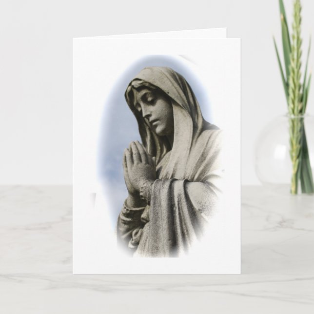 Carte Angel dans la prière (Devant)