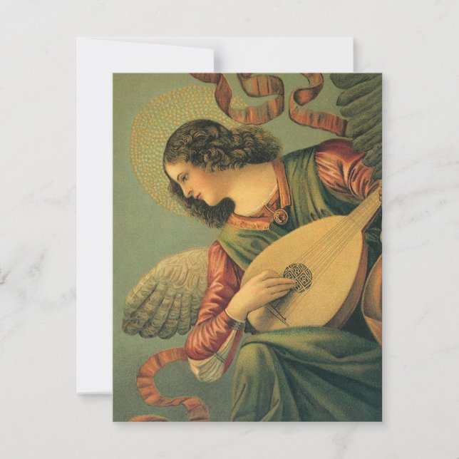 Carte Angel Musician, Melozzo da Forli, Art Renaissance (Devant)