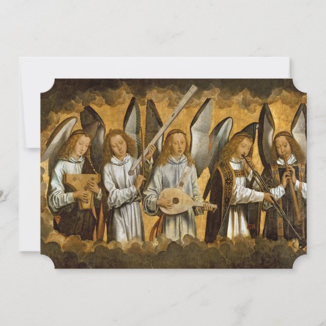 Carte Angel Musicians c1480 (Devant)