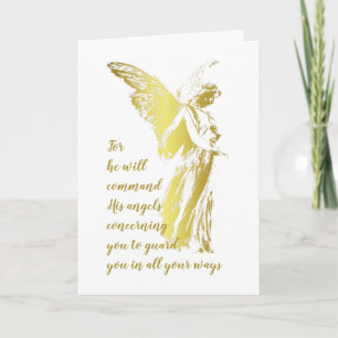 Carte Angel Penser à vous et dire une prière Chemo