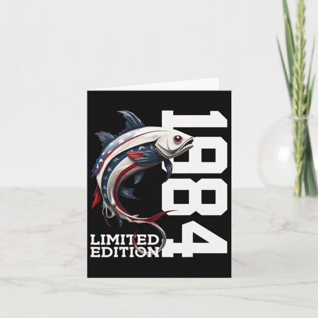 Carte Angler 41e anniversaire Fishing Limited Edition 19 (Devant)