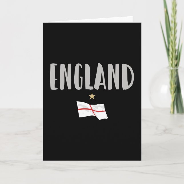 Carte Angleterre Fan Shirt Anglais Drapeau (Devant)