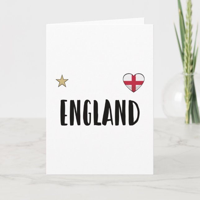 Carte Angleterre Fan Shirt Anglais Drapeau (Devant)