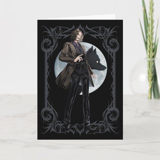 Carte Animagus noir Anime Sirius (Devant)