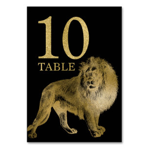 Carte animale africaine 10 de nombre de Tableau de