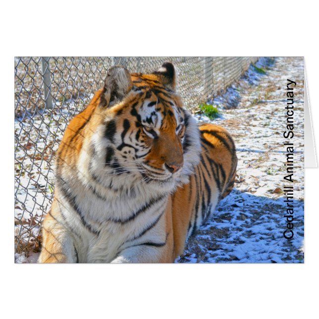 Carte animale de sanctuaire de Cedarhill (Devant horizontal)