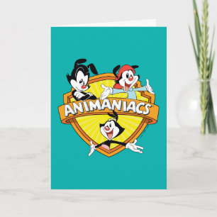 Carte Animaniacs   Warner Brothers & Sister WB Shield
