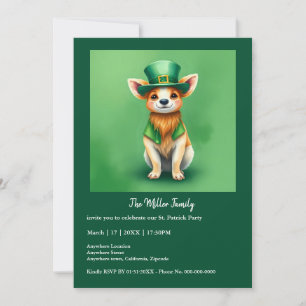 Carte Animaux chanceux déguisés - Saint Patrick’s Day Fu