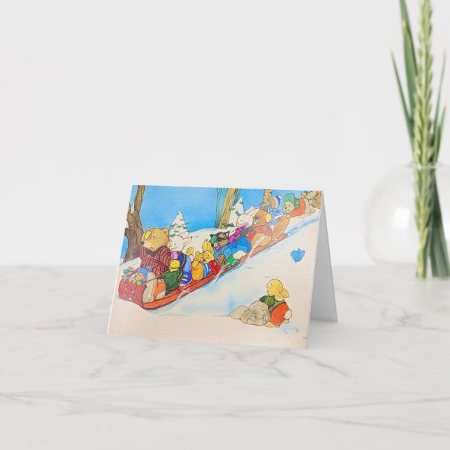 Carte Animaux de vacances (Devant)