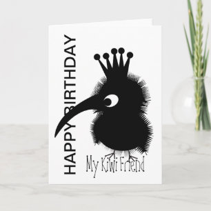 Carte Animaux mignons : Kiwi