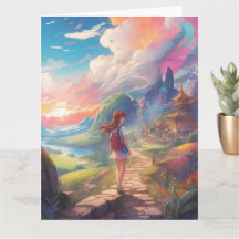 Anime Girl en voyage