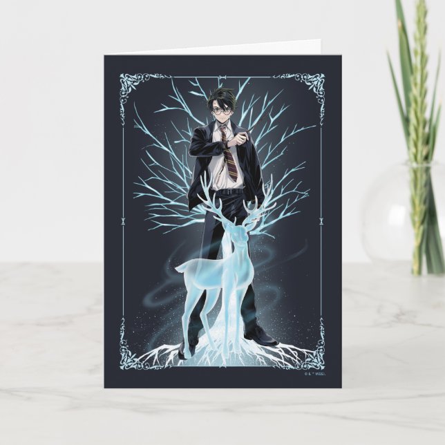 Carte Anime HARRY POTTER™ Stag Patronus (Devant)
