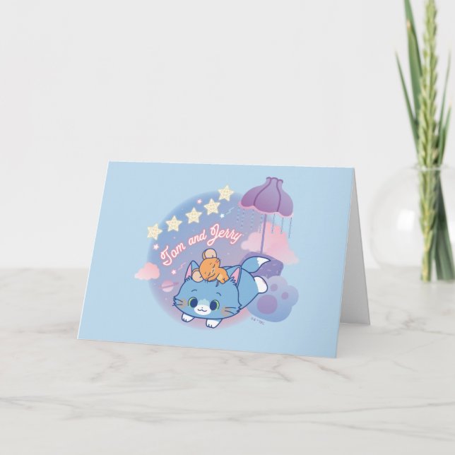 Carte Anime Tom et Jerry Dreamy Nights (Devant)