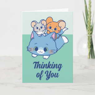 Carte Anime Tom, Jerry et Tuffy